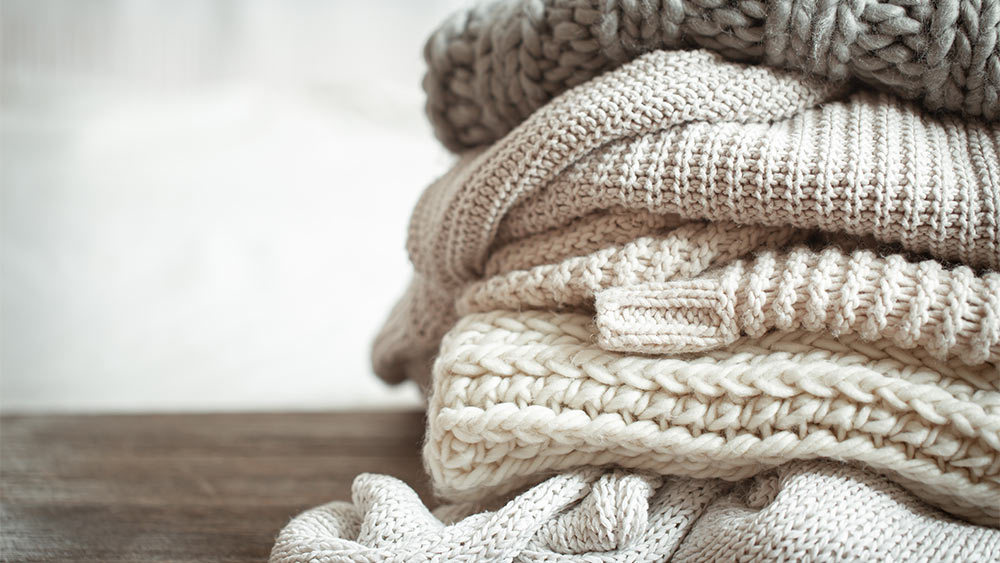 ropa cálida de invierno