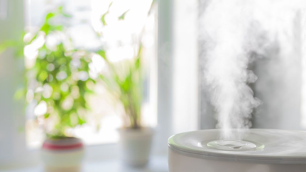 Humidificador para aumentar la humedad en el aire.